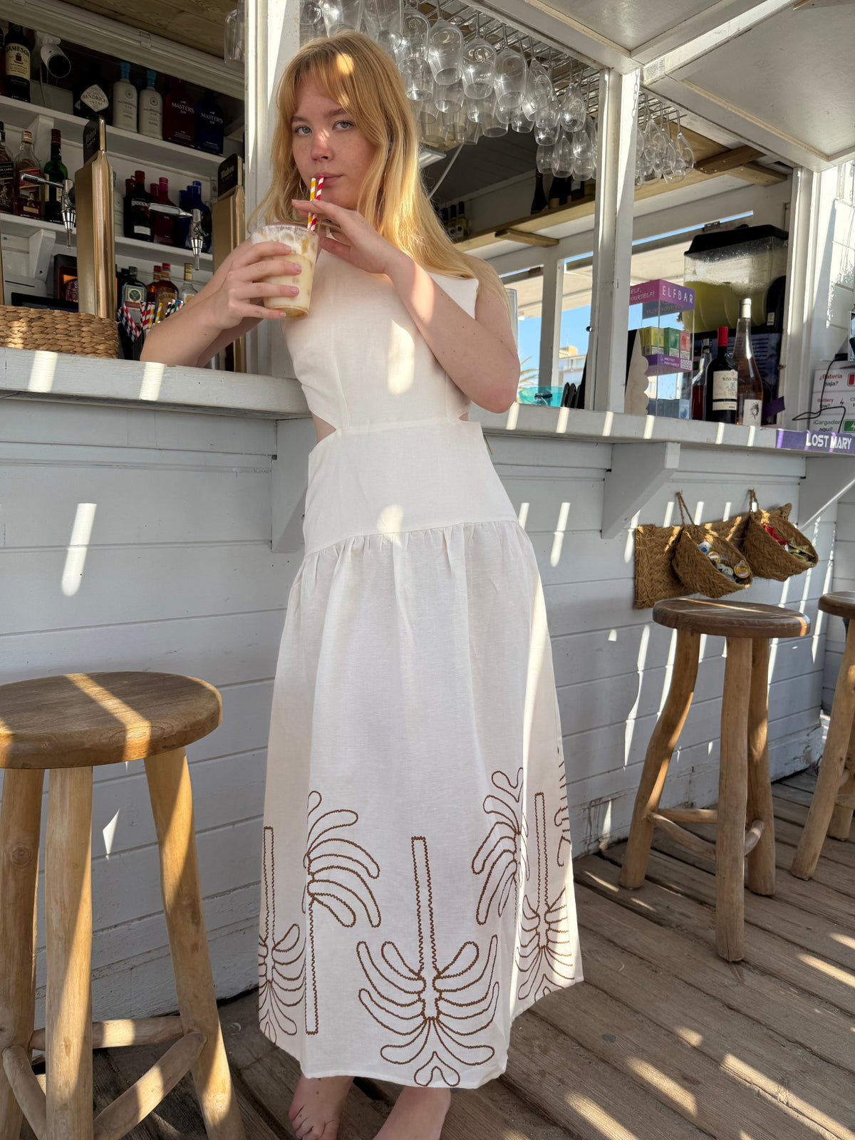 Vestido Largo Kenepa Sand