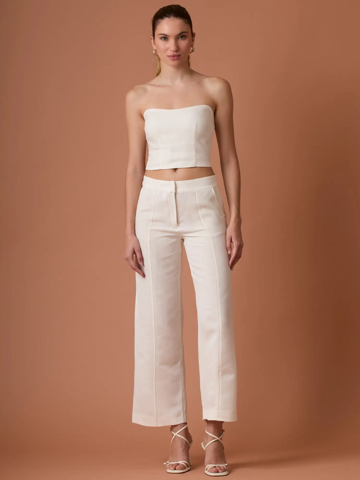 Pantalon Largo Iona Blanco
