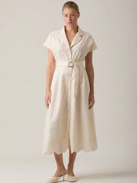 Vestido Largo Sandalo Ivory