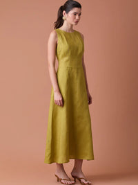 Vestido Largo Palermo Amarillo