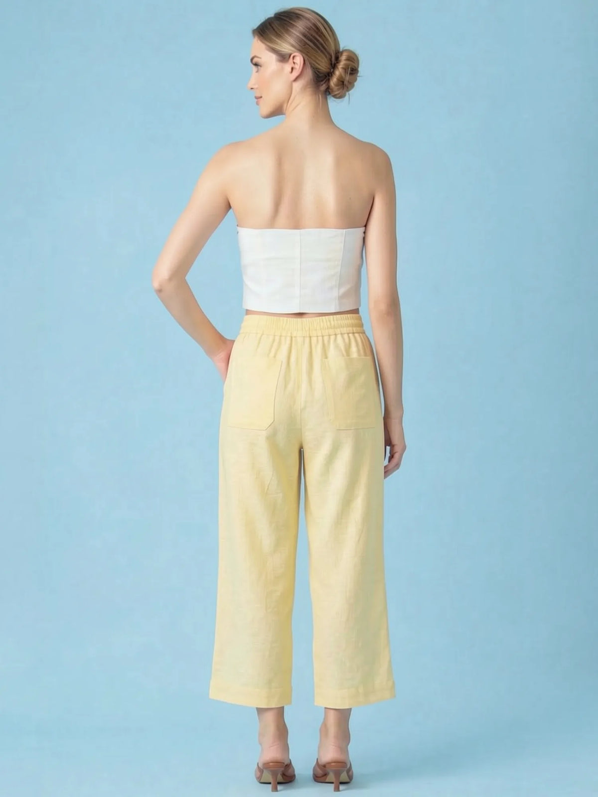 Pantalón Largo Cameron Amarillo