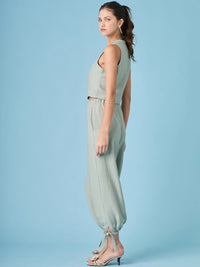 Pantalon Largo Aishani Verde