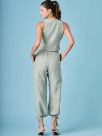 Pantalon Largo Aishani Verde