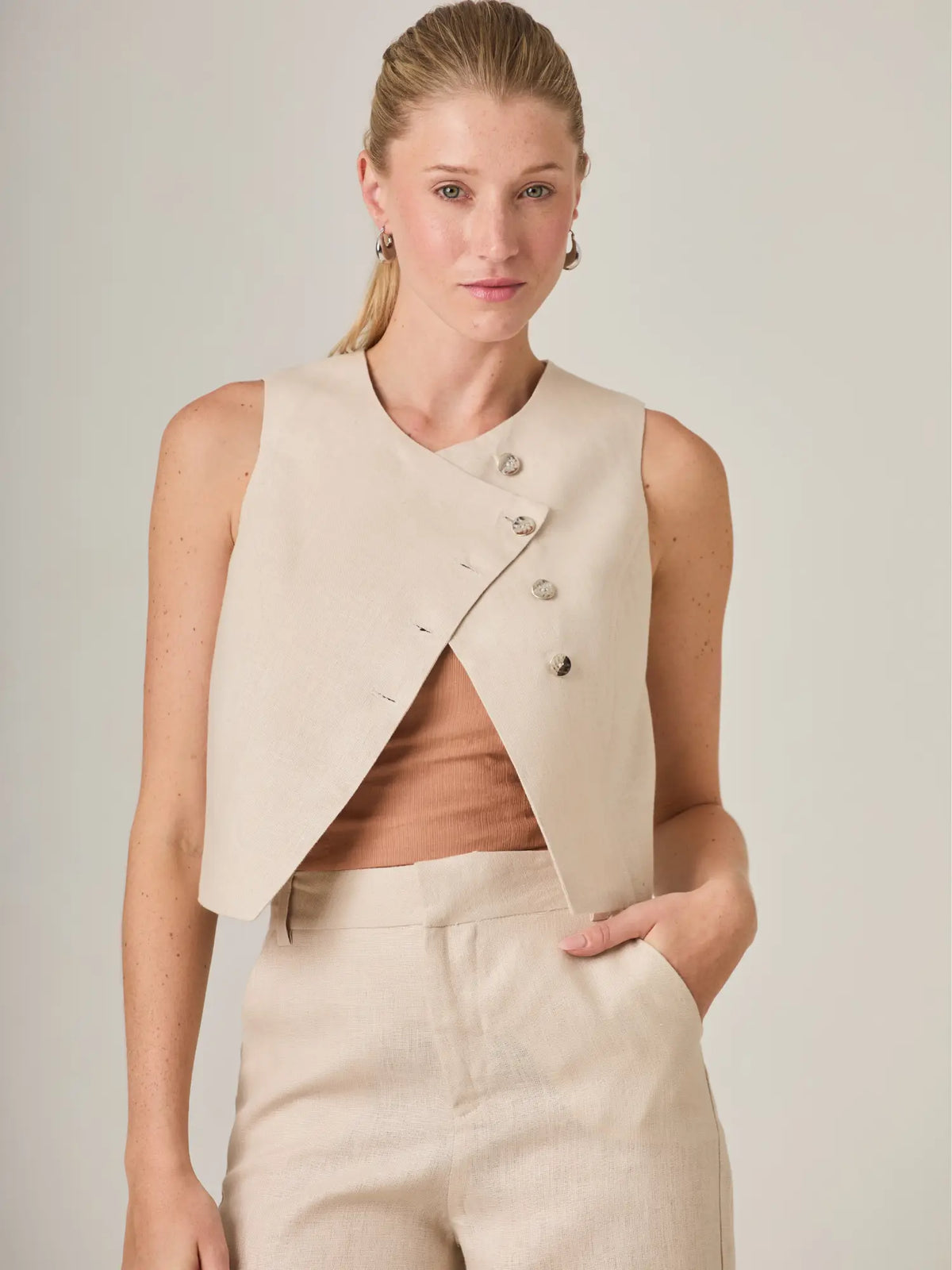 Blusa Janine Sand