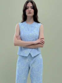 Blusa Matani Baby Blue