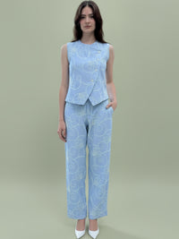 Pantalon Largo Matani Baby Blue
