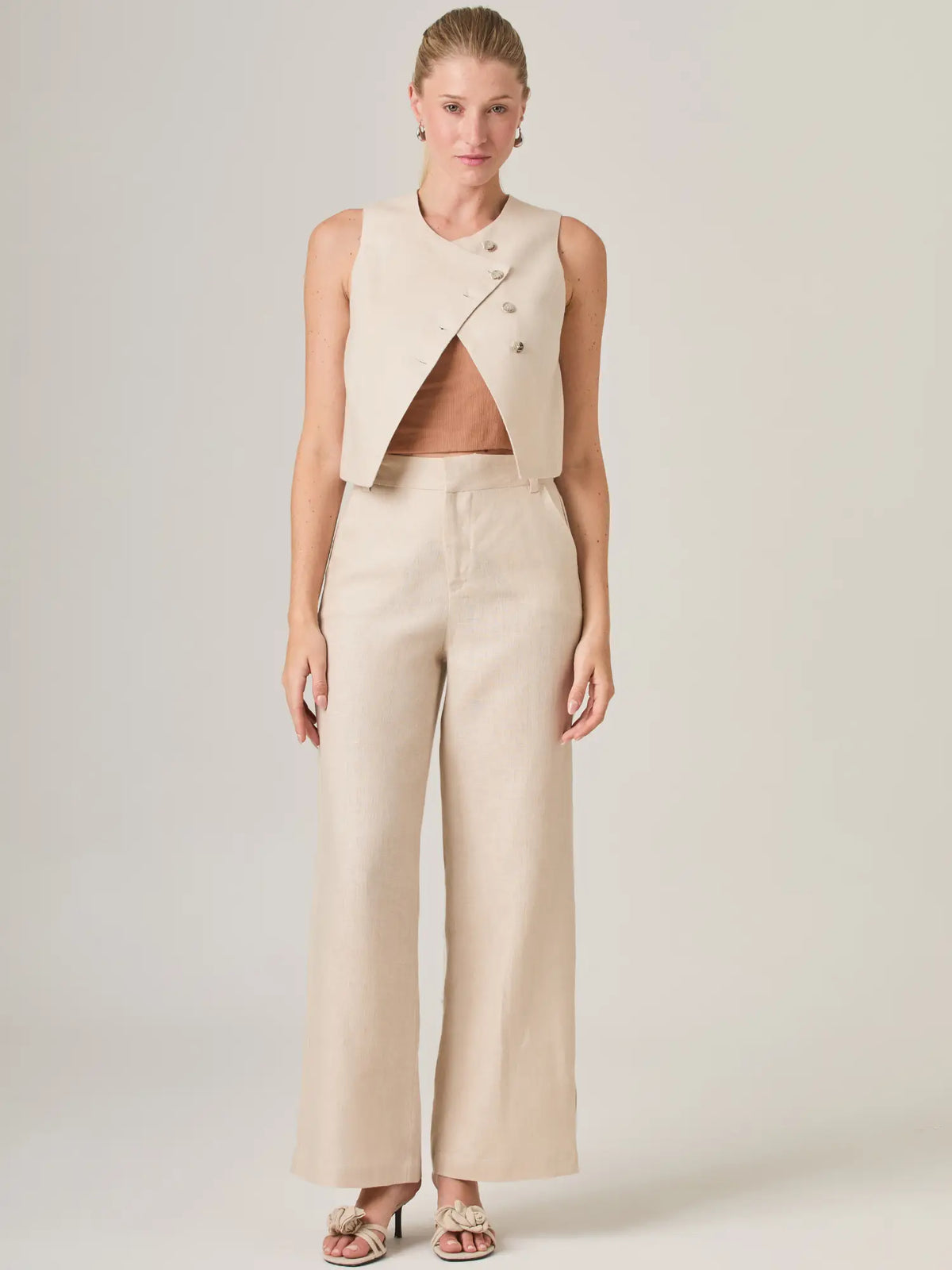 Pantalon Largo Janine Sand