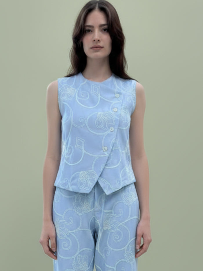 Blusa Matani Baby Blue