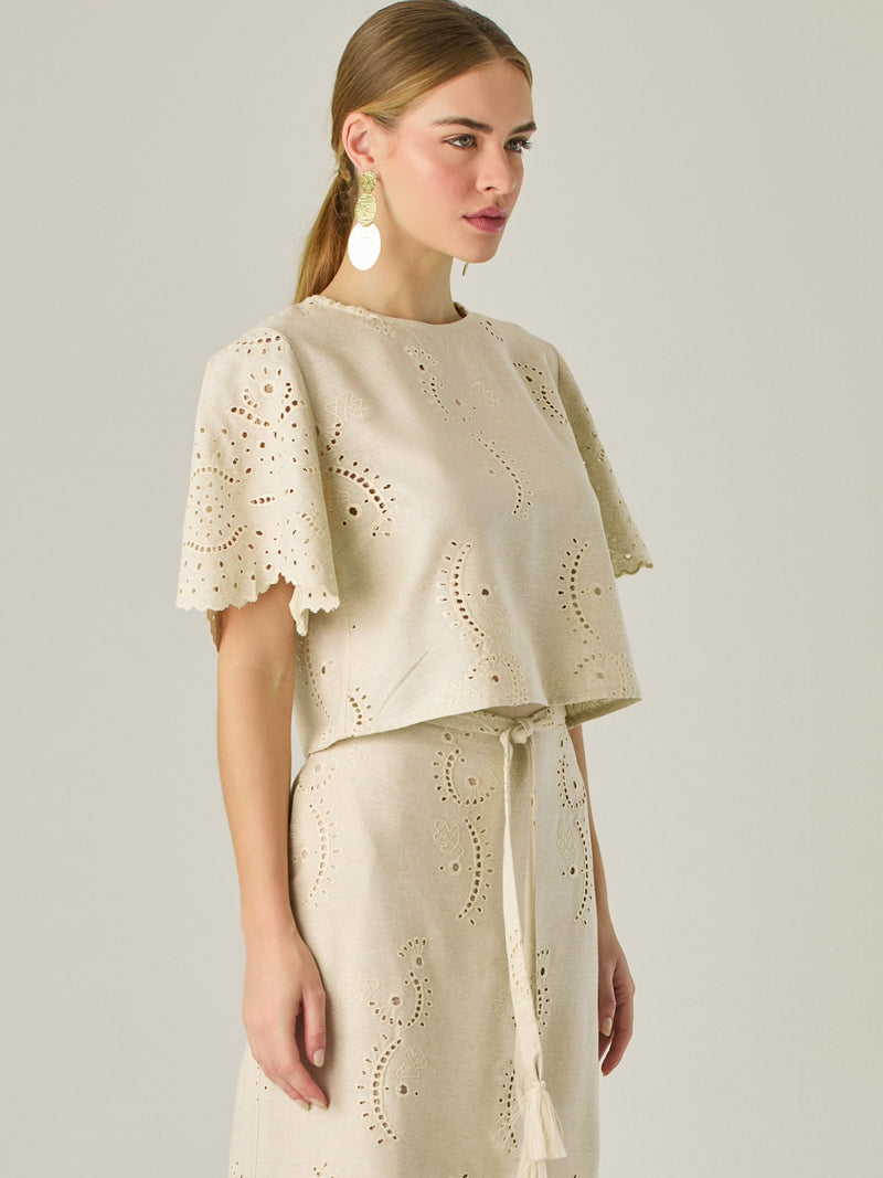 Blusa Panaluu Natural