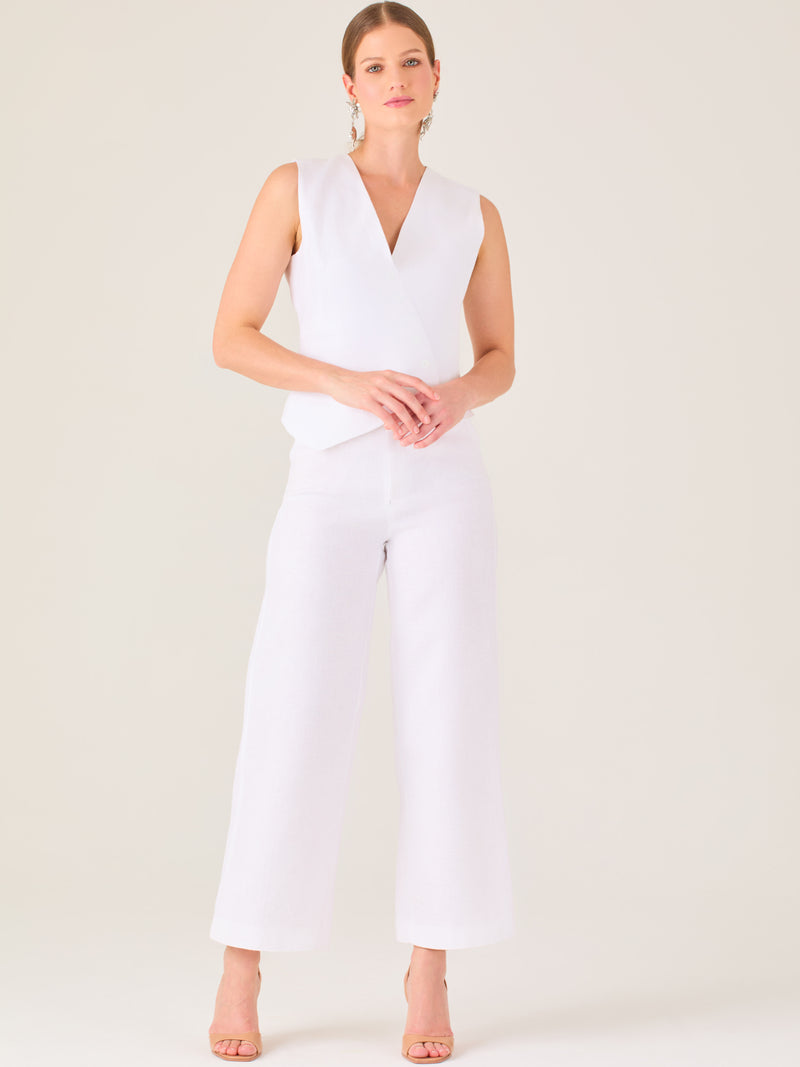 Pantalon Largo Waterloo Blanco