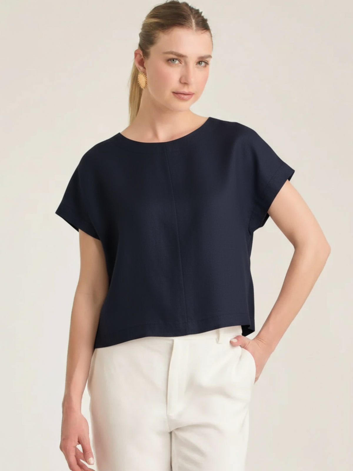 Blusa Bonetta Navy