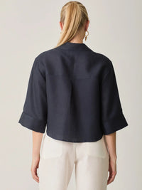 Blusa Caprina Navy