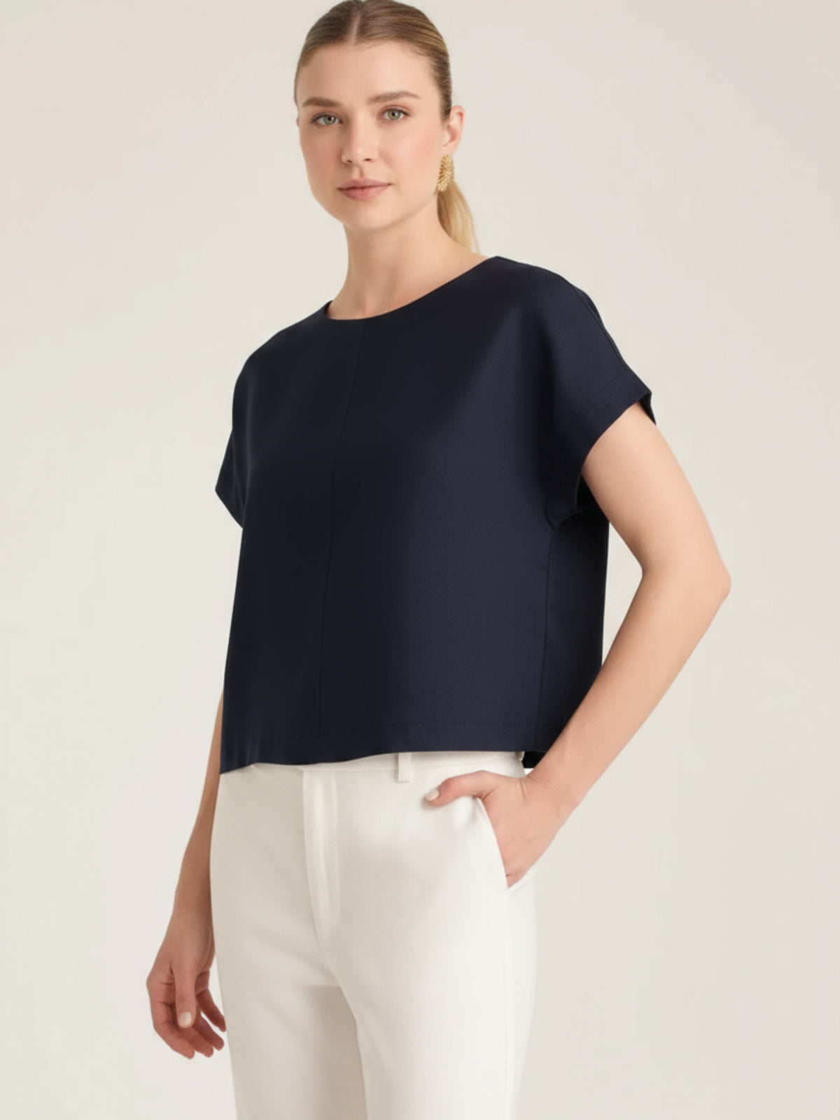 Blusa Bonetta Navy