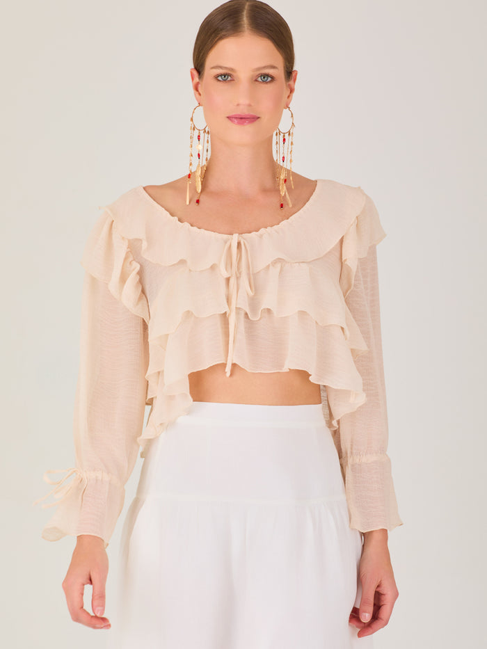 Blusa Tubarka Sand