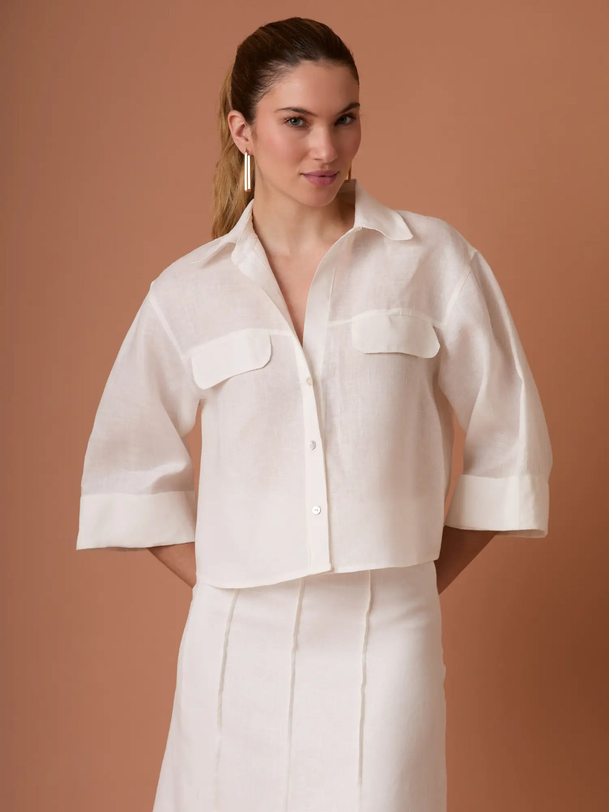 Blusa Caprina Ivory