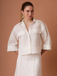 Blusa Caprina Ivory