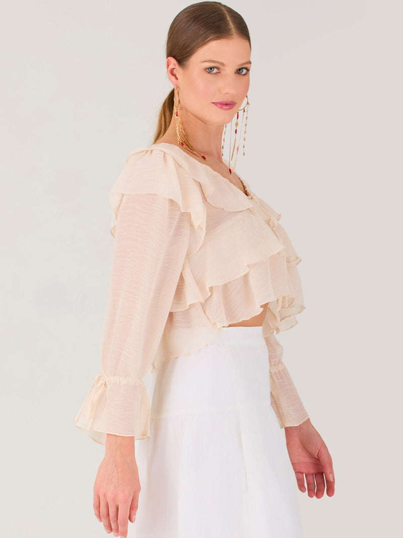 Blusa Tubarka Sand