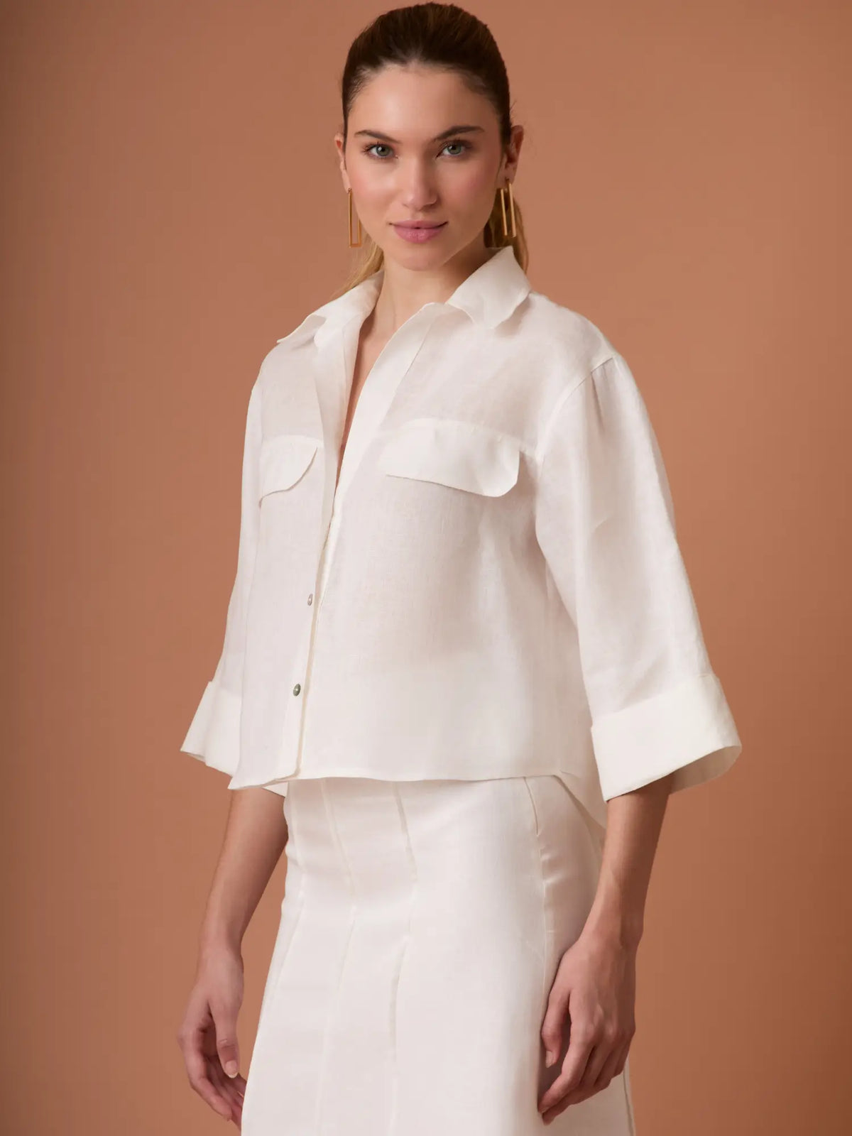 Blusa Caprina Ivory