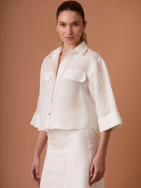 Blusa Caprina Ivory