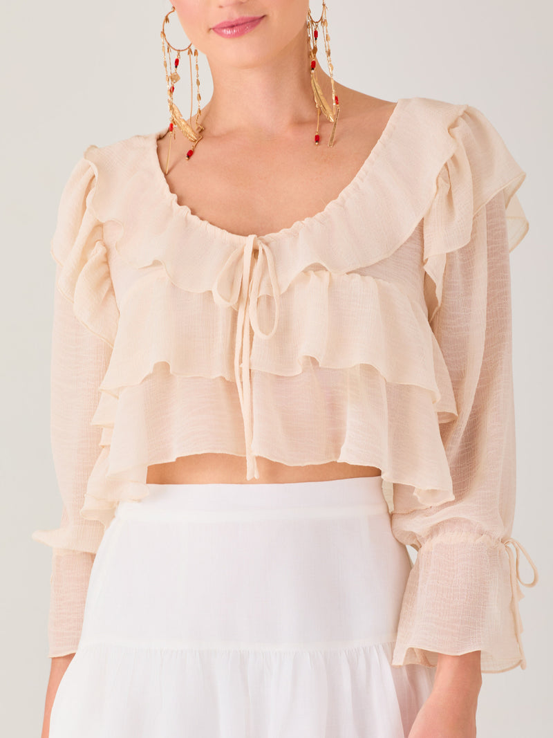 Blusa Tubarka Sand