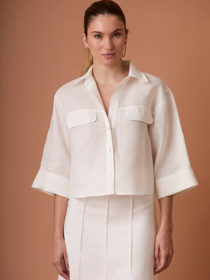 Blusa Caprina Ivory