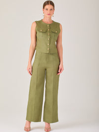 Pantalon Largo Kurnikova Olivo