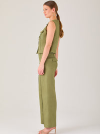 Pantalon Largo Kurnikova Olivo