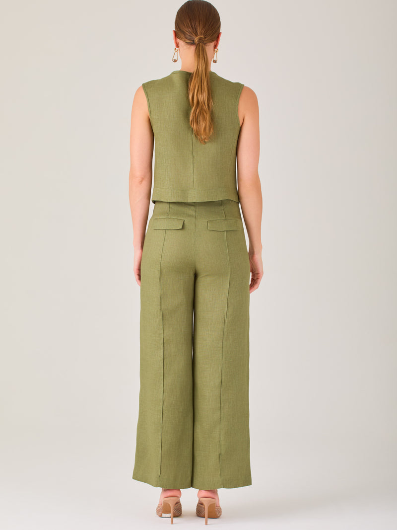 Pantalon Largo Kurnikova Olivo