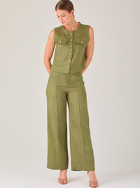 Pantalon Largo Kurnikova Olivo