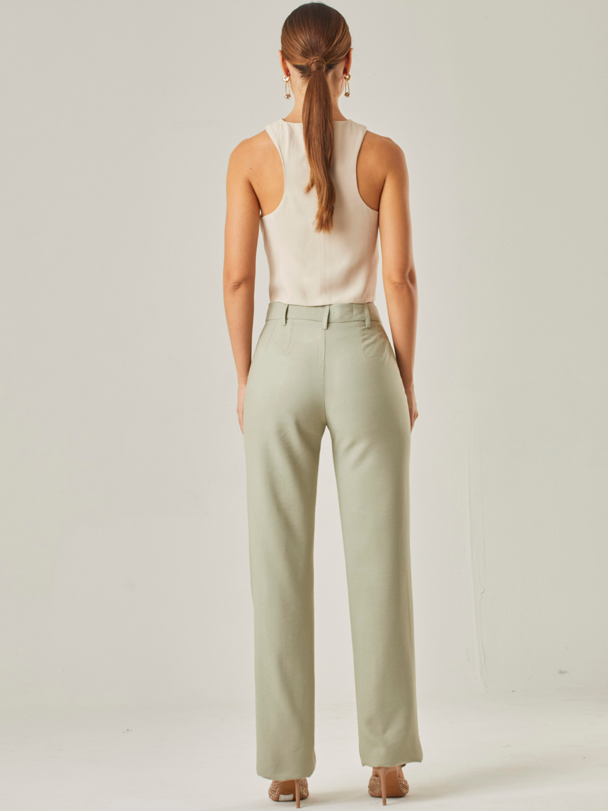 Pantalón Largo Braci Verde