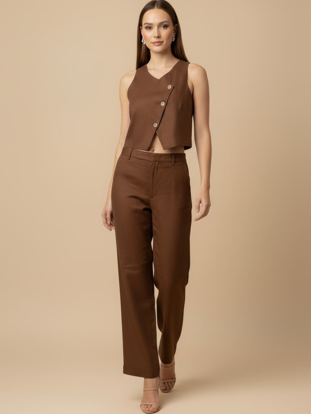 Pantalon Largo Anastasia Cafe