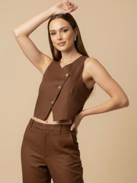 Blusa Anastasia Cafe