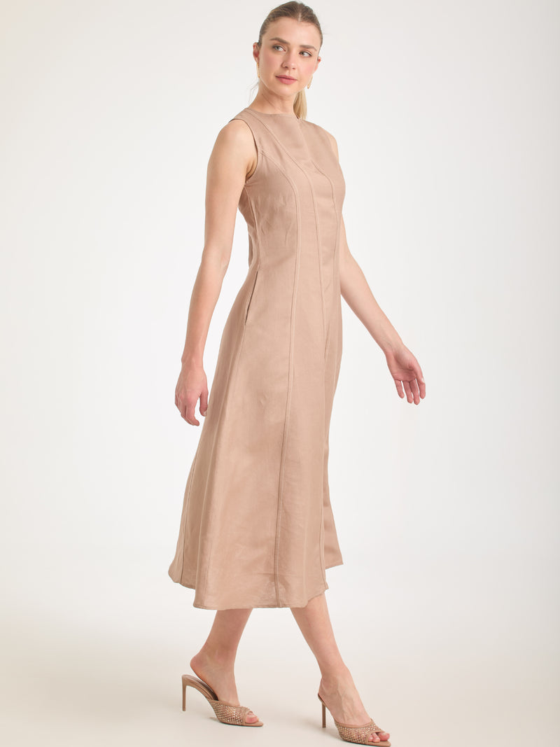 Vestido Largo Filippa Cafe