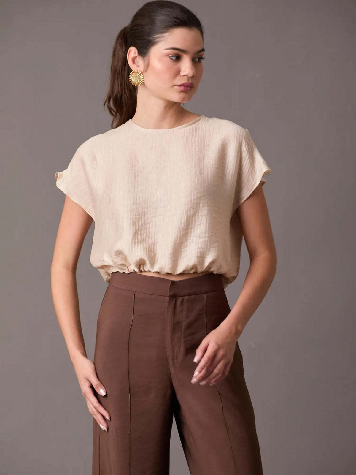 Blusa Ferrat Sand
