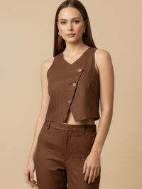 Blusa Anastasia Cafe