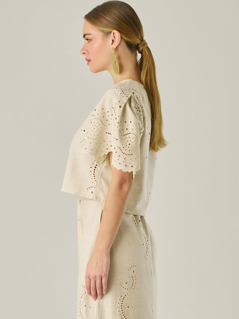 Blusa Panaluu Natural