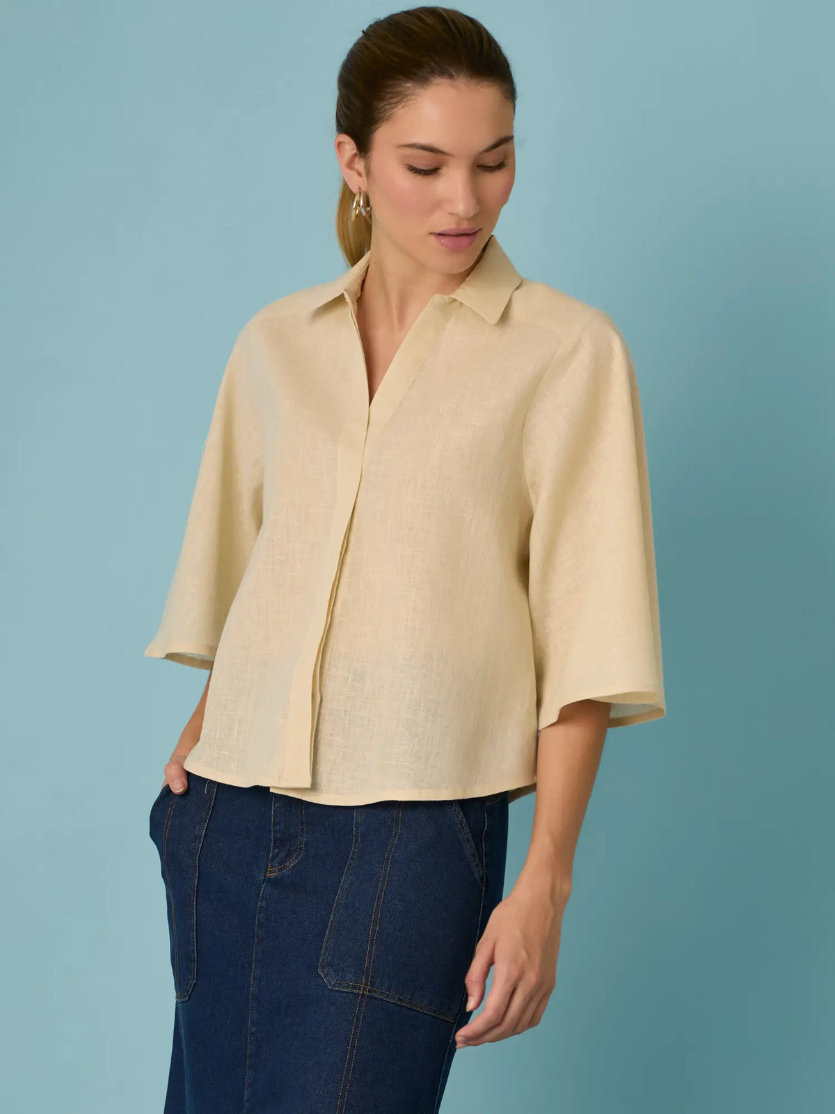 Blusa Geniva Amarillo