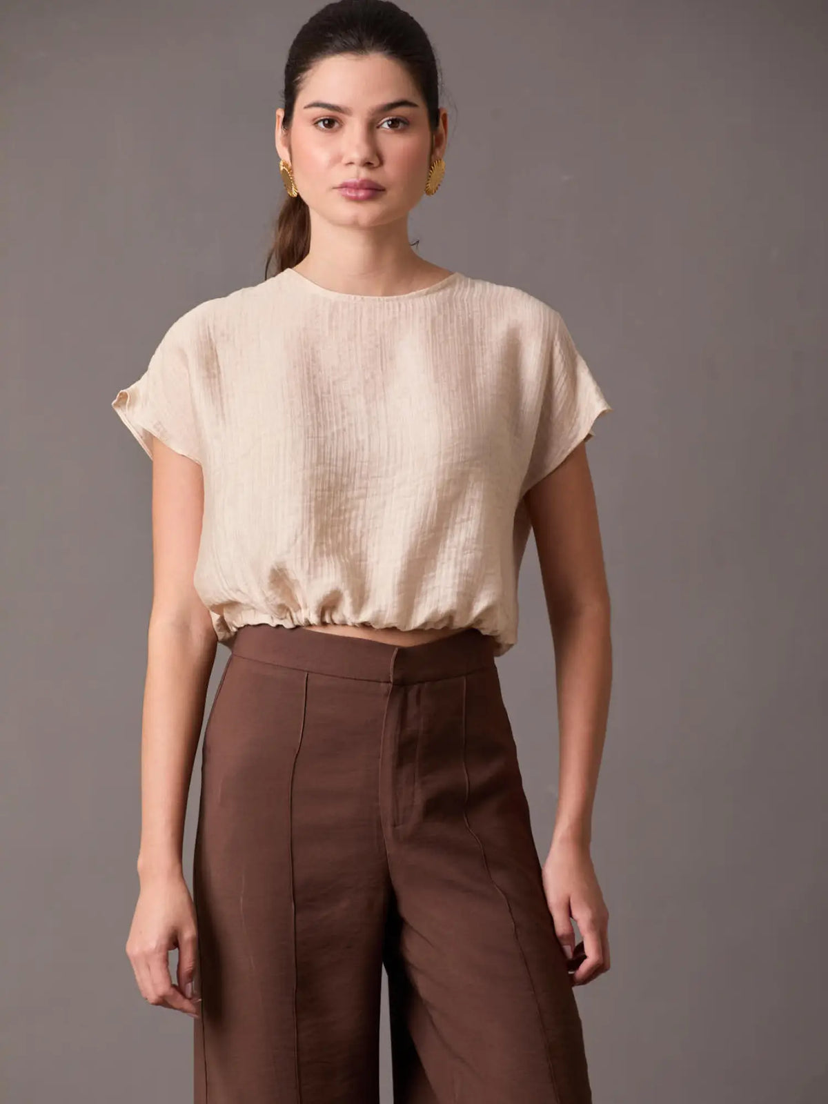 Blusa Ferrat Sand