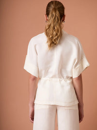 Blusa Noruega Blanco