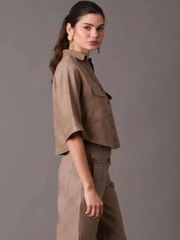 Blusa Govina Taupe