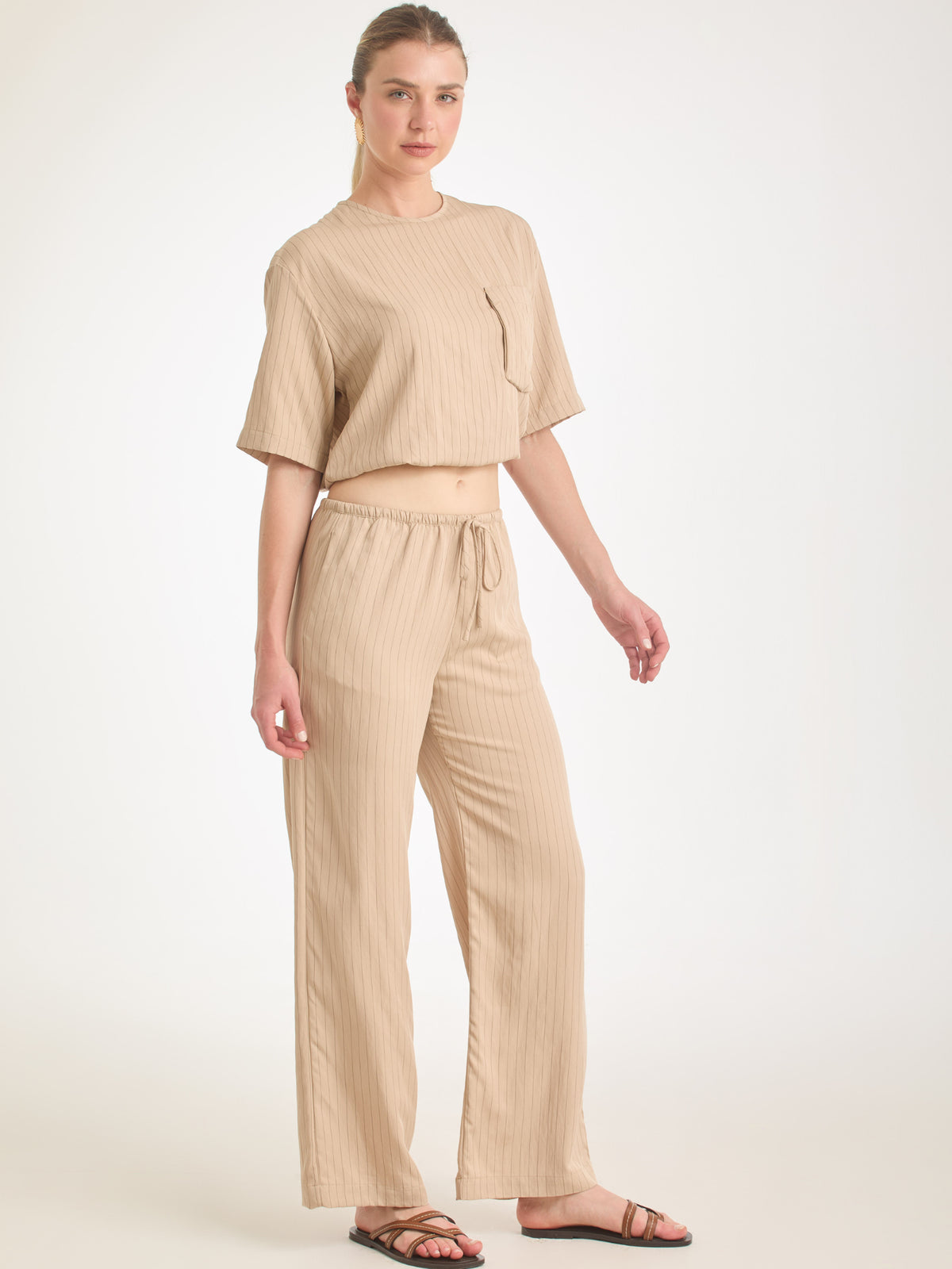 Pantalon Largo Marbella Sand