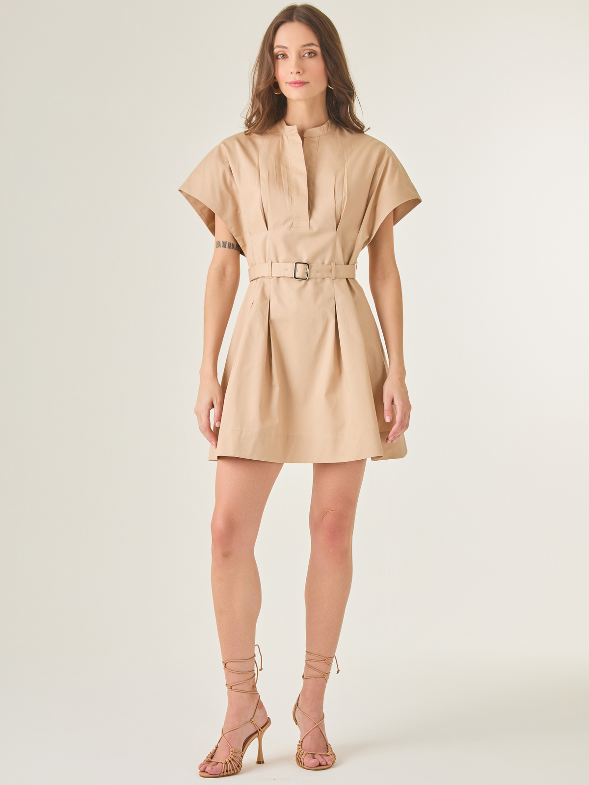 Vestido Malvina Sand