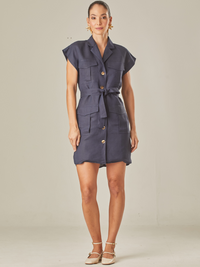 Vestido Corto Jelia Navy