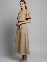 Falda Larga Paradis Sand