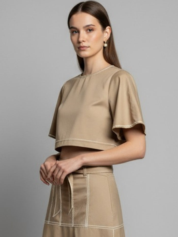 Blusa Paradis Sand