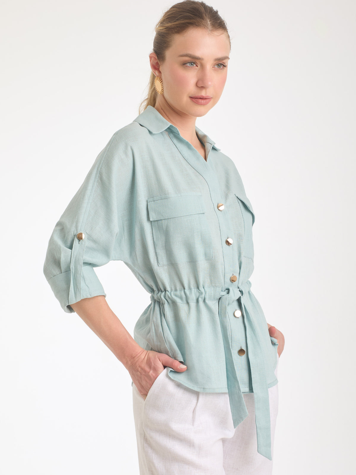 Blusa Gemini Aqua