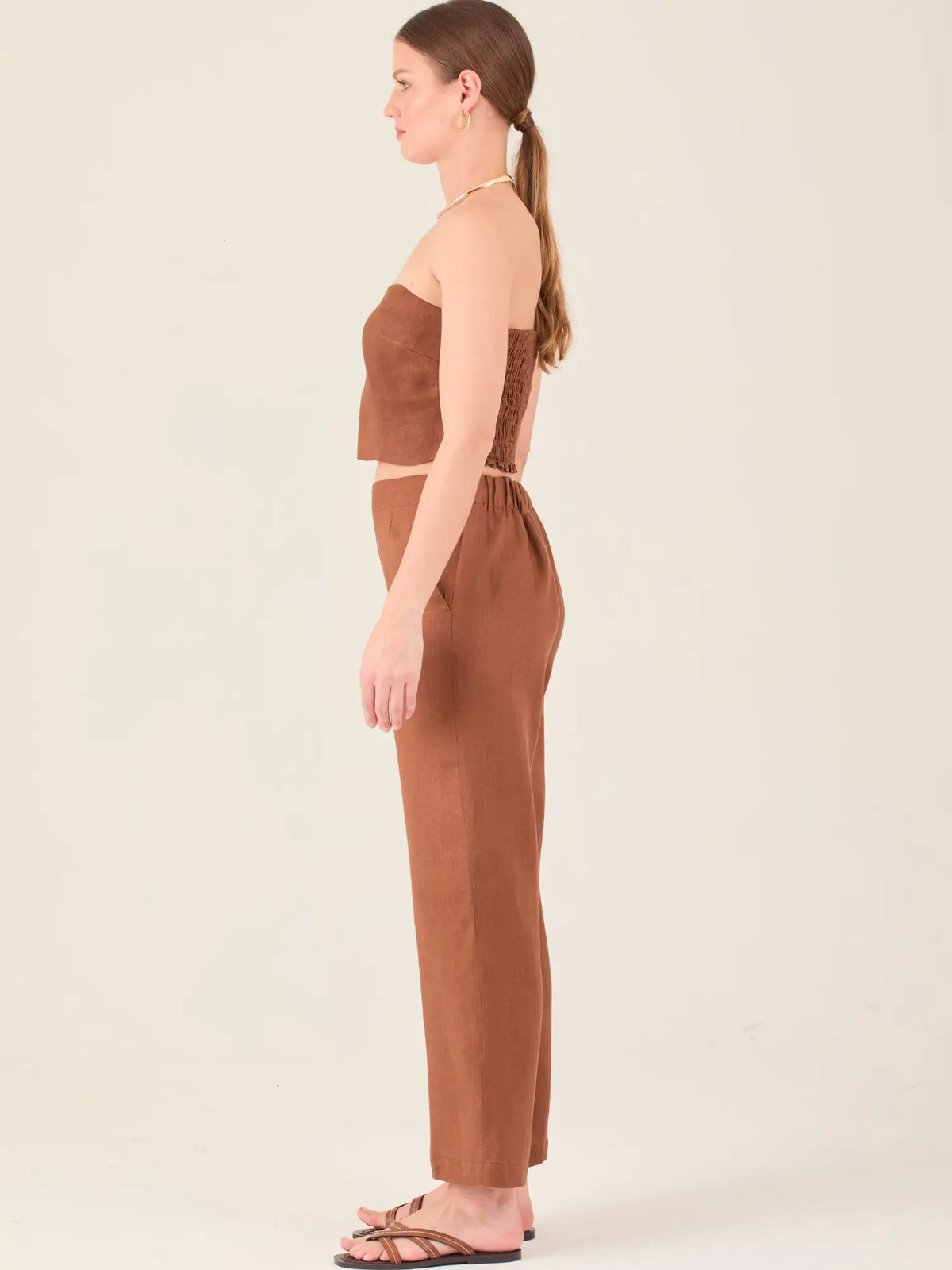 Pantalon Largo Lampedusa Cafe