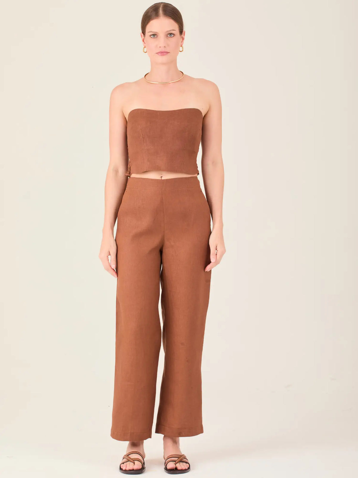 Pantalon Largo Lampedusa Cafe