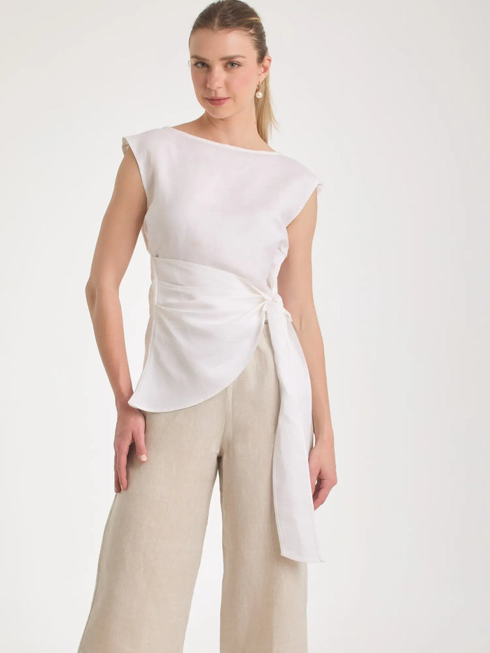 Blusa Sombreda Blanco