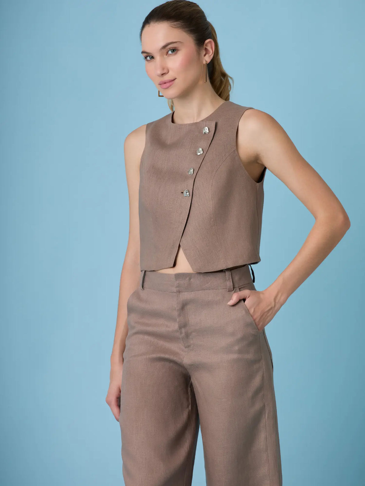 Blusa Janine Habano